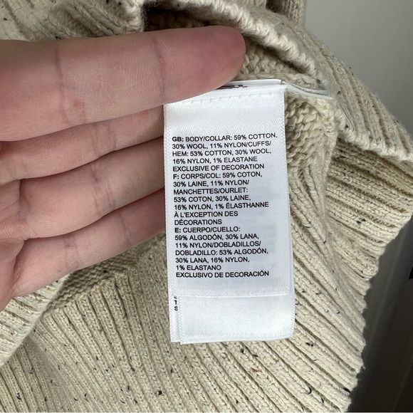 The North Face Wool Blend Sweater Size S - Picture 6 of 6